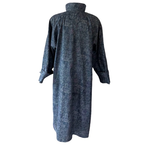 Vintage London Fog Trench Lined Long Coat Size 16 Regular - Picture 4 of 10